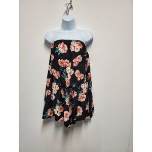 Women Flare Sleeve Sexy Jumpsuit Ladies Off the Shoulder Floral Print Jumpsuit